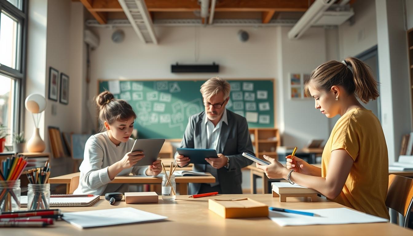 Organized study environment supporting productive learning